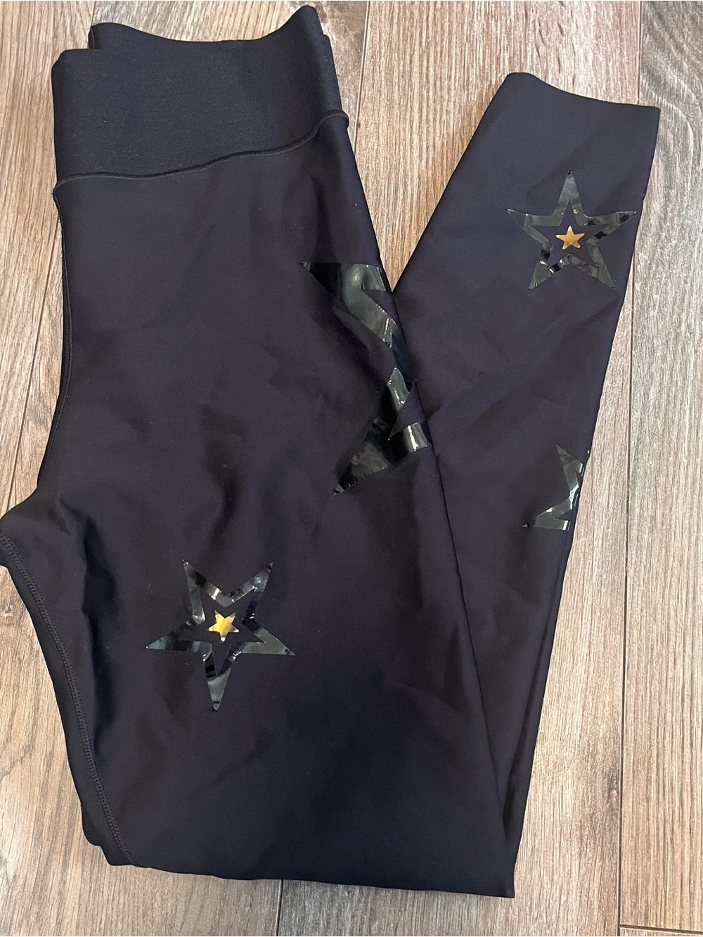 Ultracor Star Lux Knockout Print Leggings Black M - Picture 2 of 7